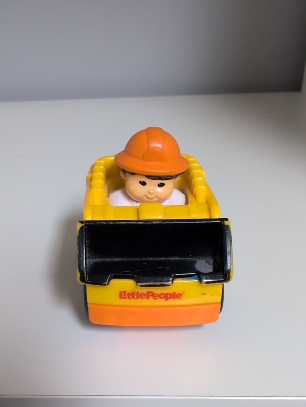 🩵3/$20🩵 Fisher Price Little People Wheelies Construction Bulldozer 2009 Mattel